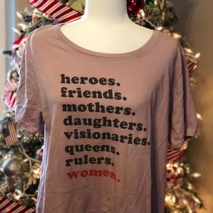 Old Navy women supporting women tee